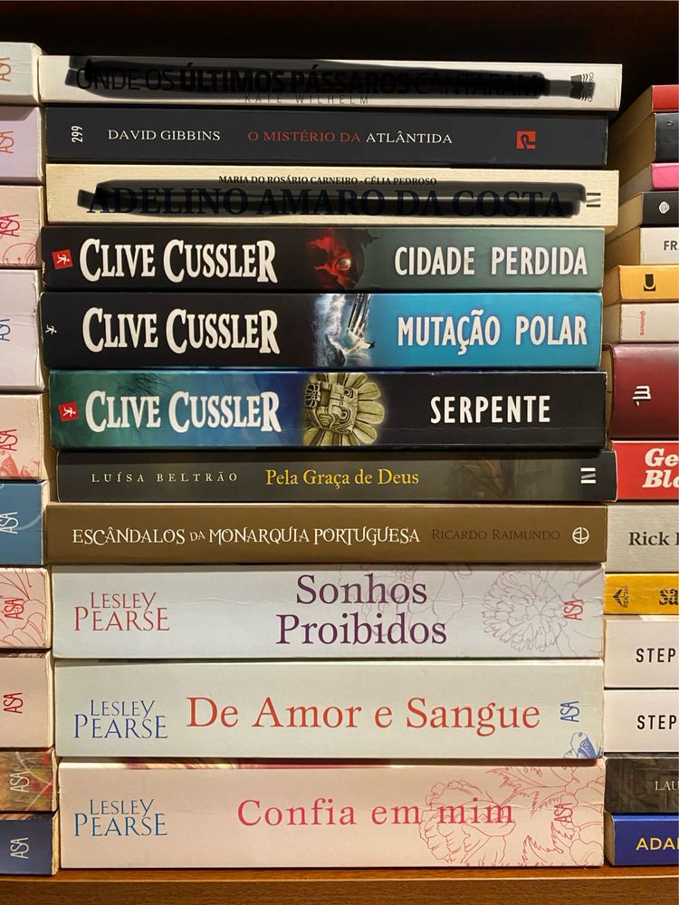 Livros vários - Preços vários
