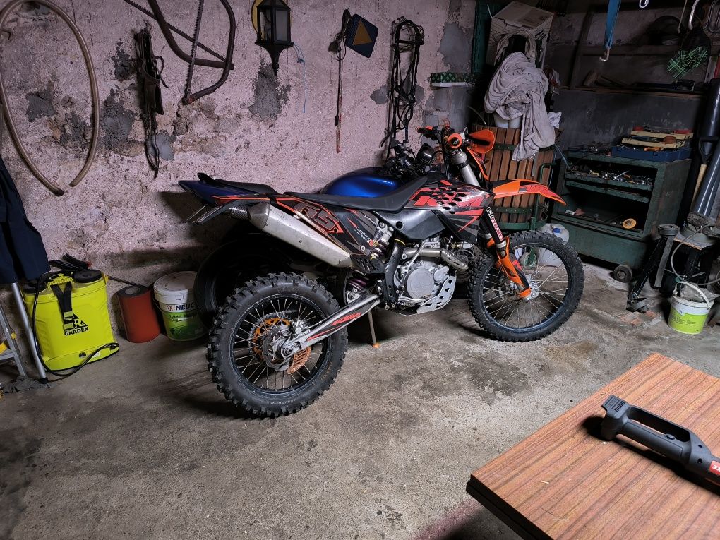 KTM exc-R 450 motor refeito