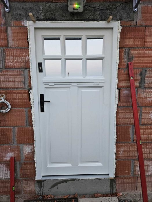 Drzwi zewnętrzne drewniane na każdy wymiar CZYSTE POWIETRZE