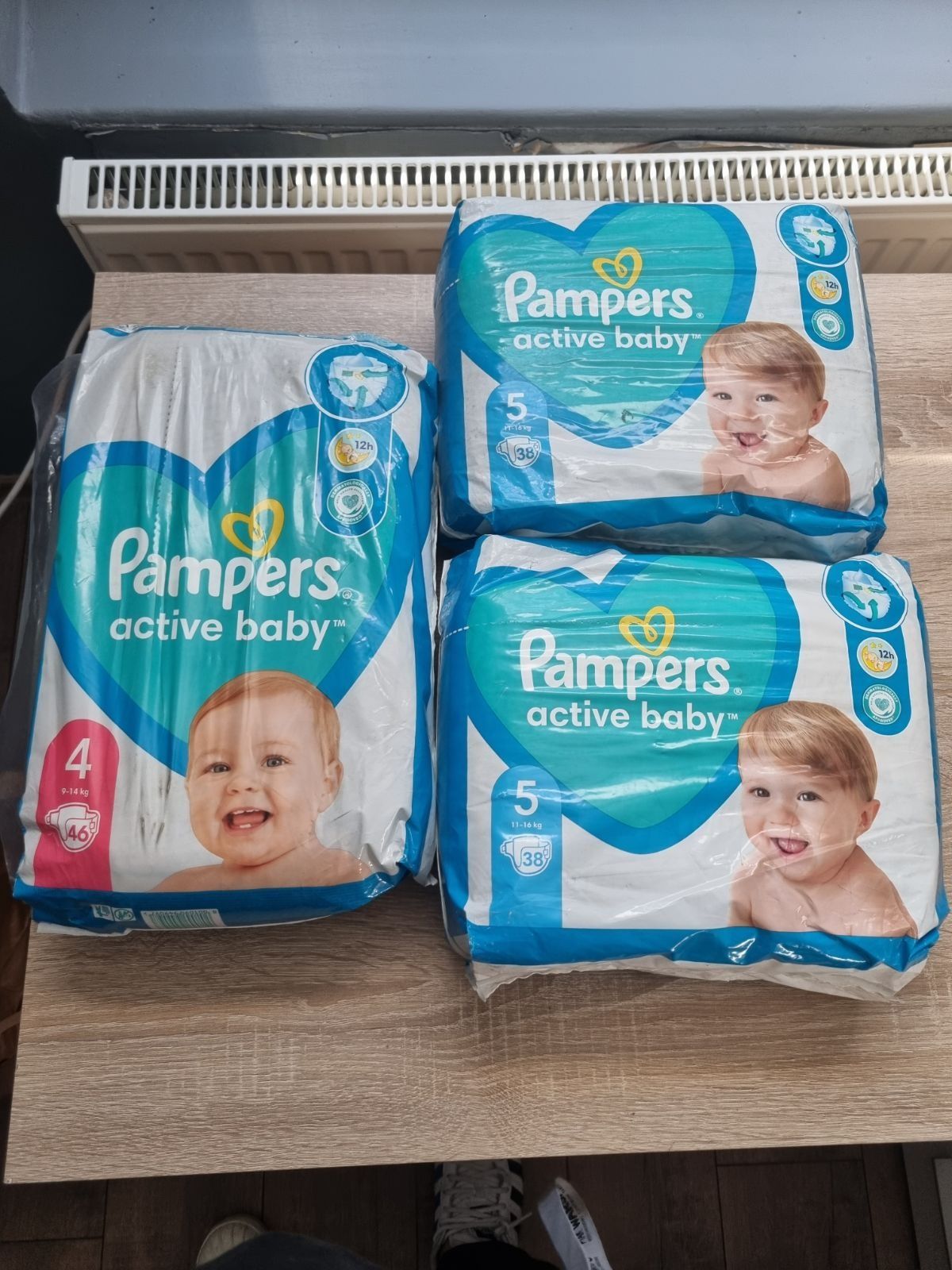 Pampers active baby 4 5