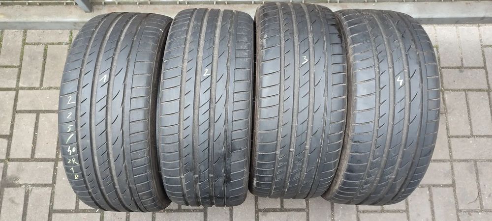 OPONY LETNIE 225/40R18 LAUFENN S FIT Q+ (4223) LATO 6.5 mm 4SZTUKI KOMPLET