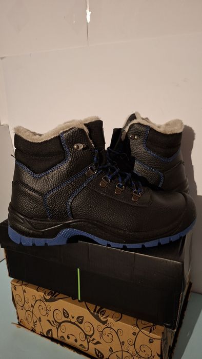 Buty nowe męskie robocze ocieplane podnosek S1 Rozmiar 44