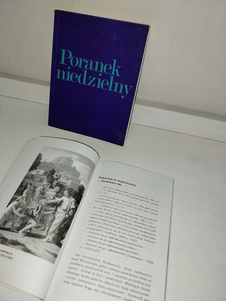 2 książki religijne - "BIBLIA w obrazach" + "Sanatorium dla duszy"