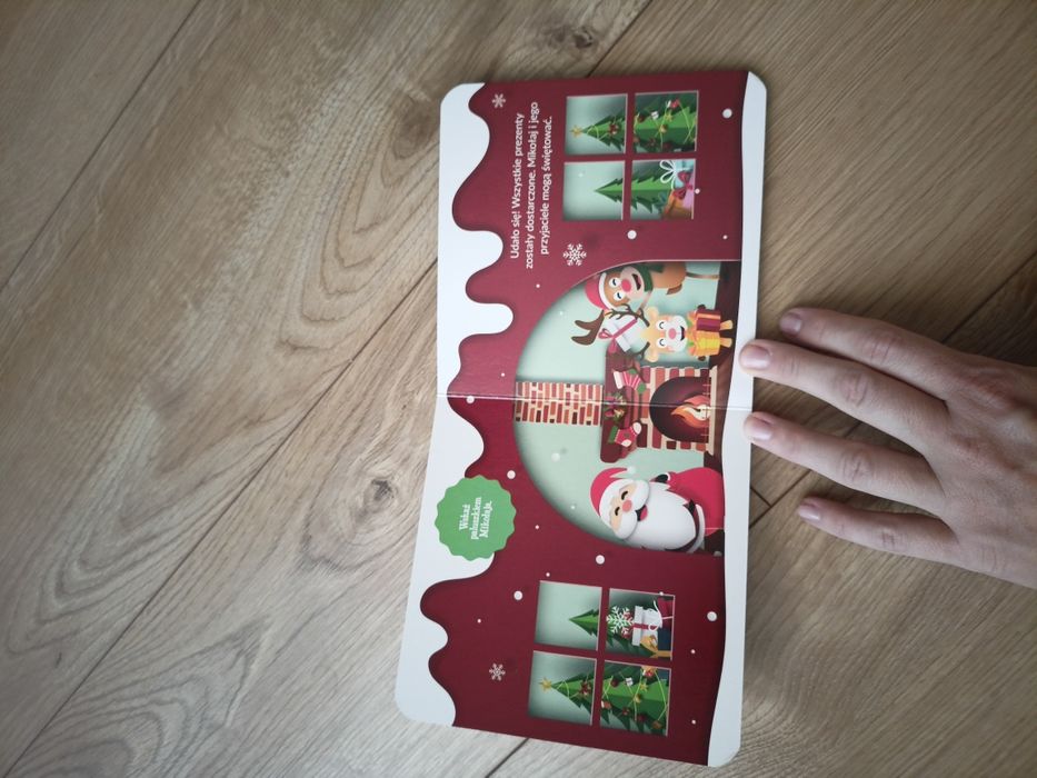 91. Książka świąteczna pt. Nadchodzi gwiazdka (wyd. Zielona sowa)