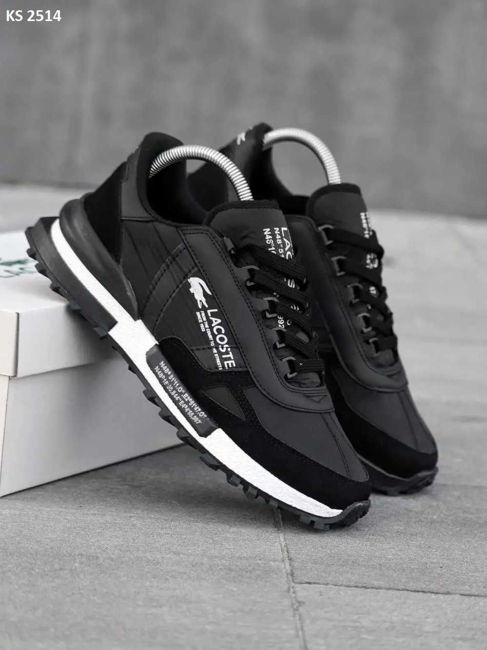 Кросівки Lacoste Elite Active Black White. Арт: KS 2514