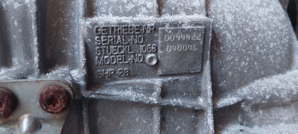 Bmw f01 f02 skrzynia biegów automatyczna 6hp28 silnik n57d30a n57 6hp