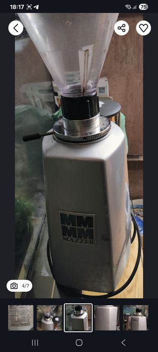 Кавомолка Mazzer super jolly