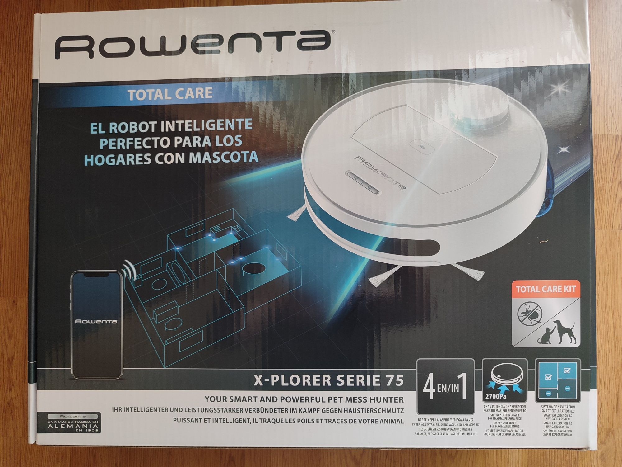 Робот пылесос Rowenta