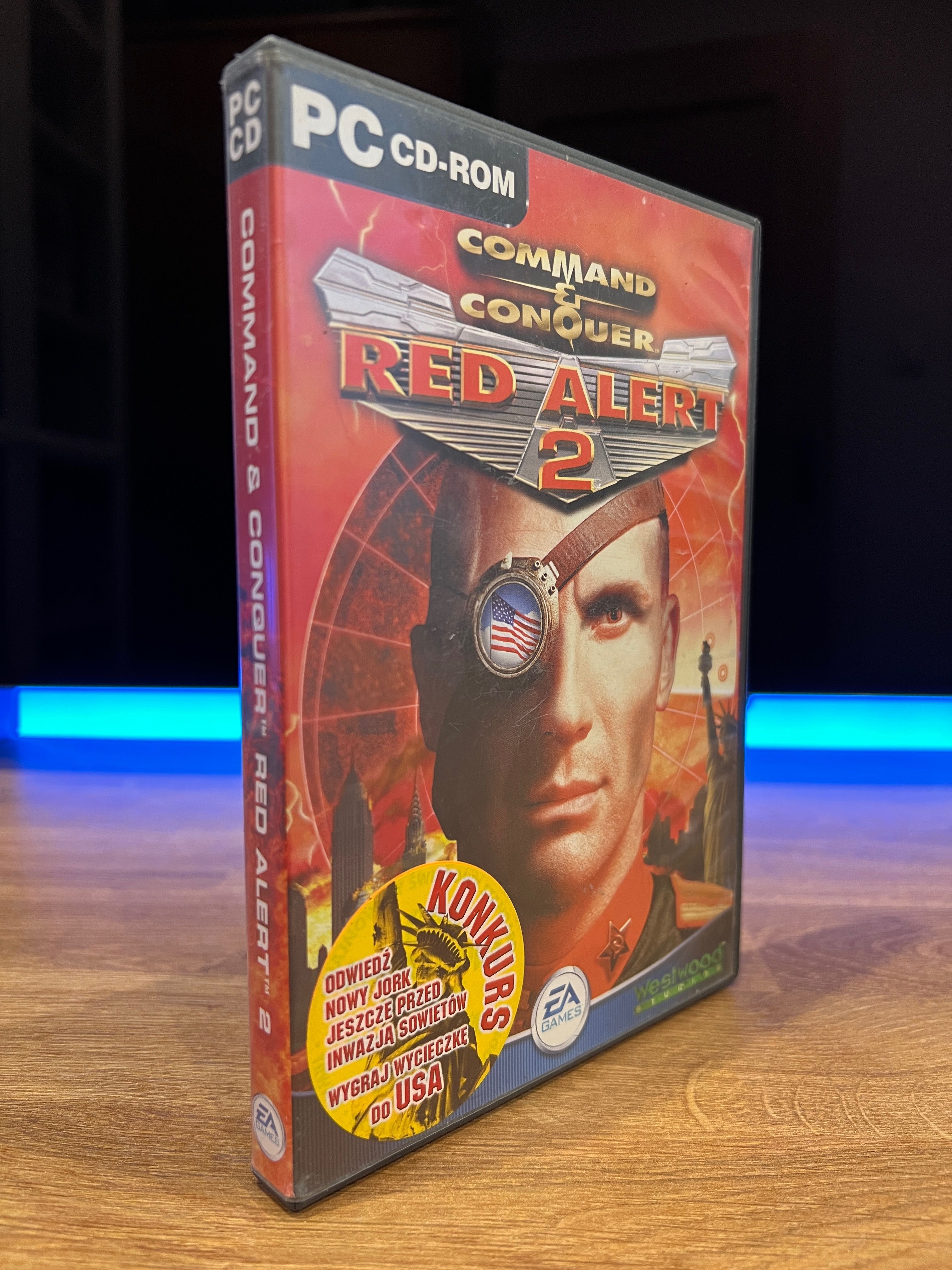 Command & Conquer Red Alert 2 (PC PL 2000) polskie premierowe wydanie