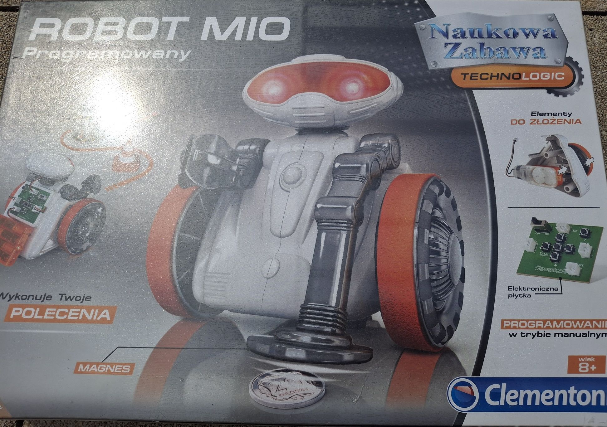 Clementoni Robotics Robot Mio: Nowa Generacja Zestaw Konstrukcyjny