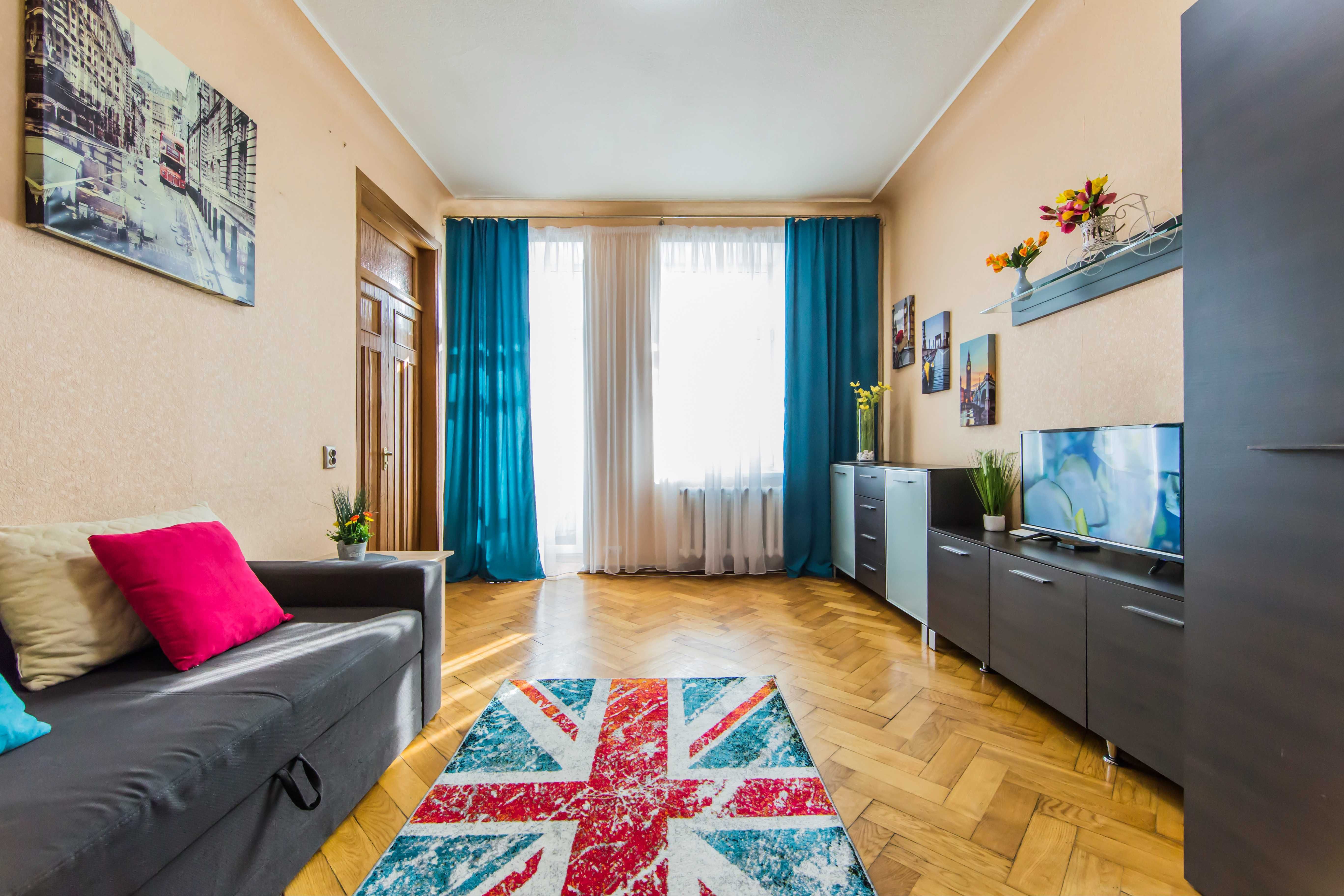 2к квартира у центрі Києва, Б. Васильківська, 84