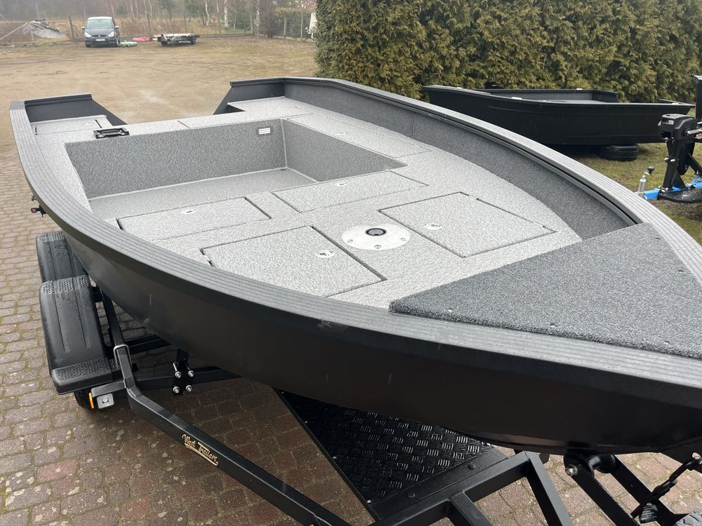King boats 430 lodz aluminiowa rumpel