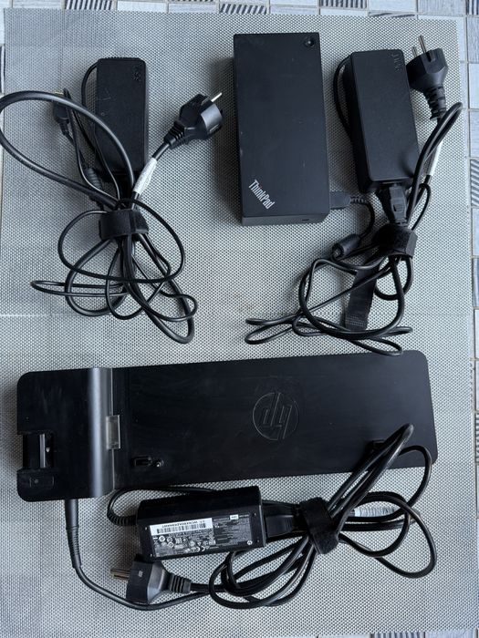 Stacja dokująca Lenovo ThinkPad USB-C Dock + HP 2013 UltraSlim D9Y19AV