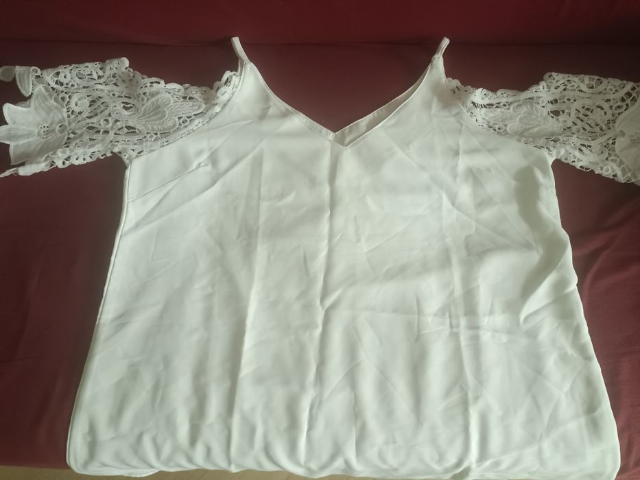 Bluzka biała XL nowa