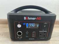 Böhmer-AG EcoPower Pro 600 BT, зарядна станція, електростанція паверба