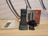 Telefon Siemens S6 komórkowy bateria ładowarka stary industrial old