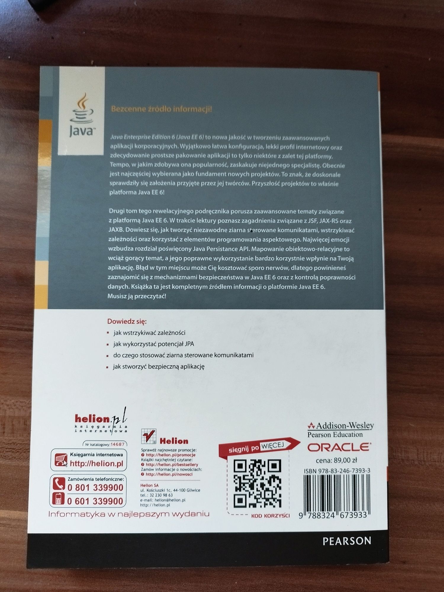 Java EE 6 zaawansowany przewodnik wydanie IV

Zaawansowany przewodnik