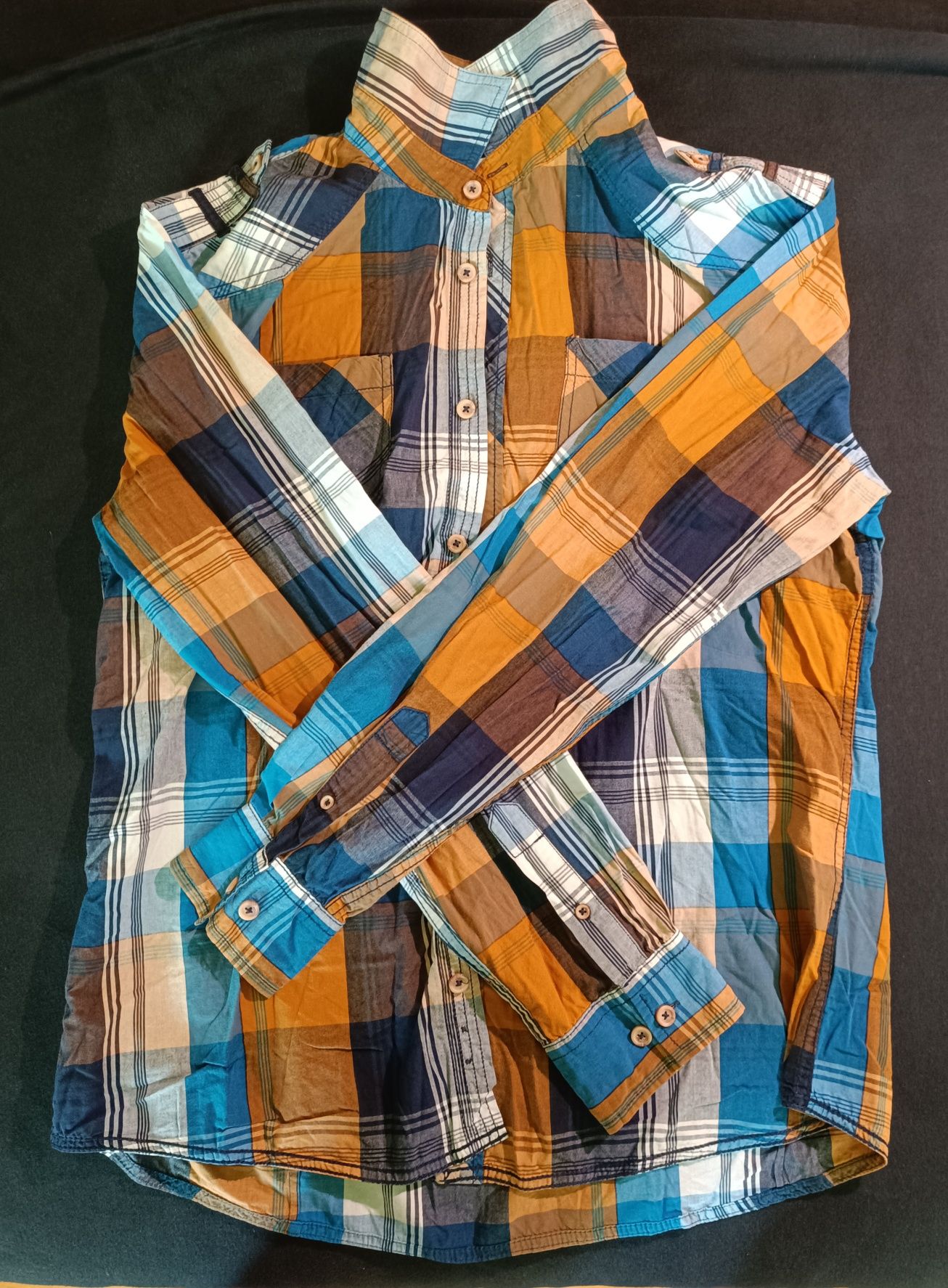 Zestaw 2 koszul casual w kratę (XL)