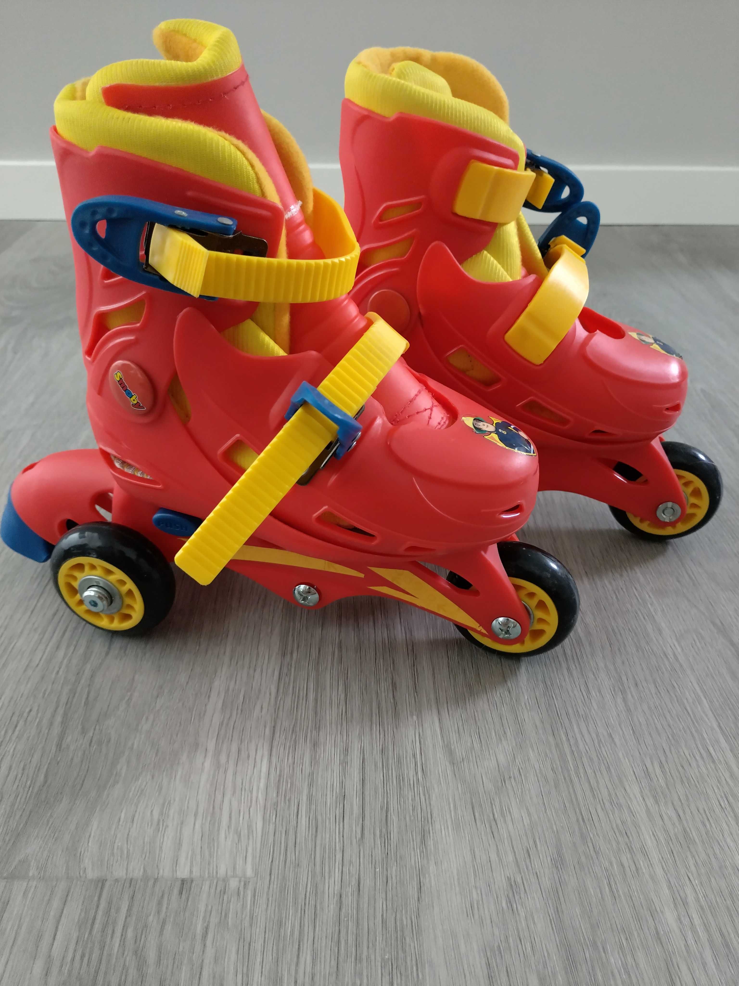 NOVOS - Patins evolutivos Fireman Sam