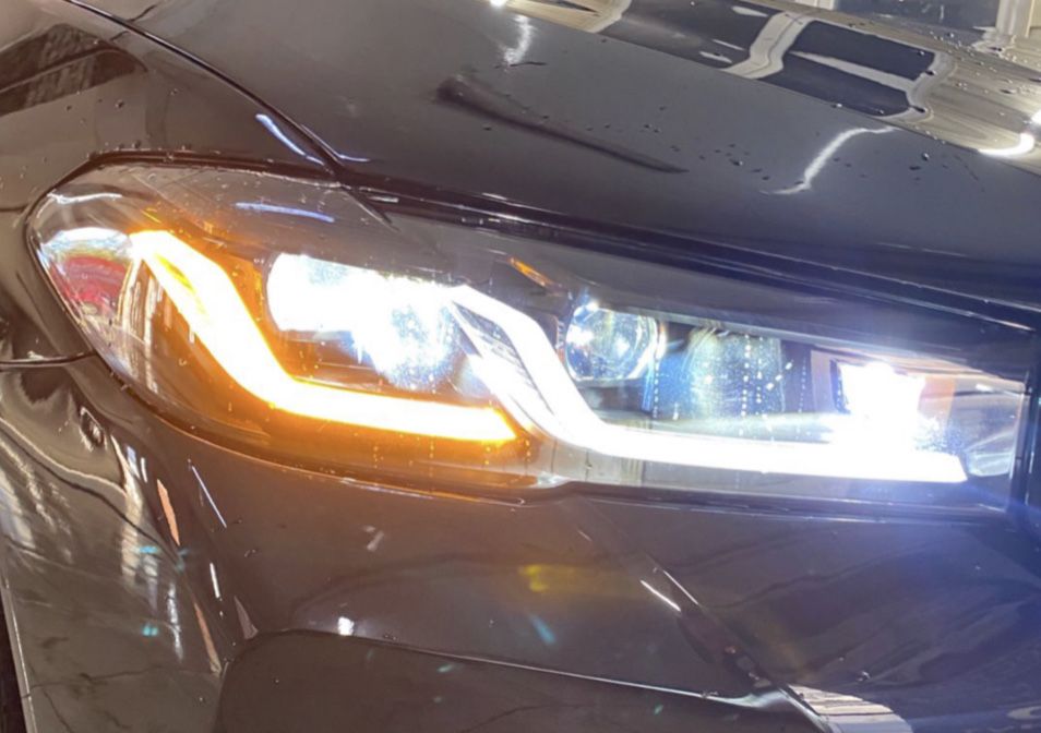 Фары BMW G30 Shadow Line LED LCI 2020+ для  G30 G31 2016-2020 оптика