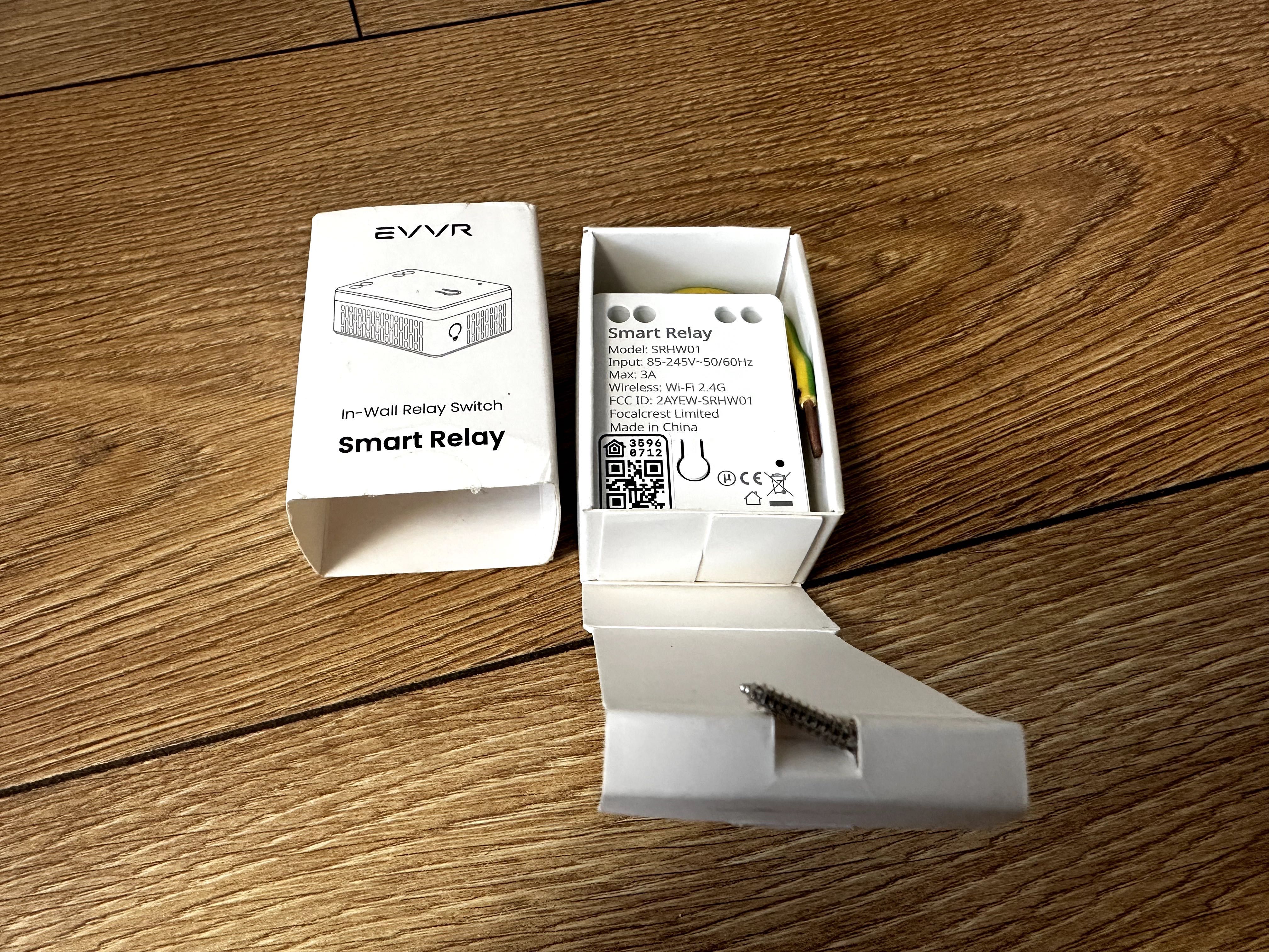 Przekaźnik EVVR Smart Relay – inteligentne sterowanie oświetleniem