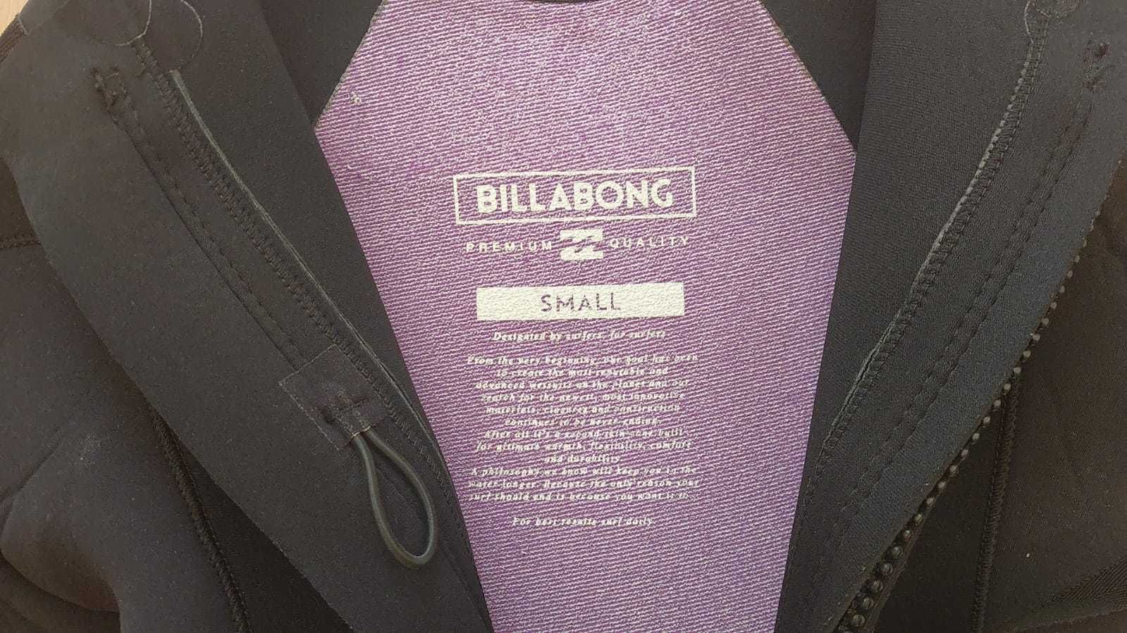Fato de surf (Wetsuit) 4/3 Small Billabong. Perfeito estado!