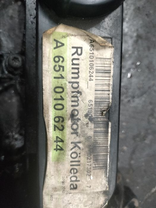 Mercedes Sprinter 2.2 CDI - silnik 651 - uszkodzony