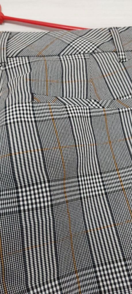 Spodnie długie w kratę esmara xl L  eleganckie