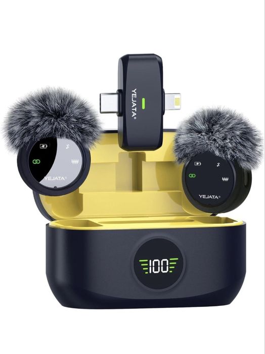 Бездротові петличні мікрофони YeJata K31 Pro