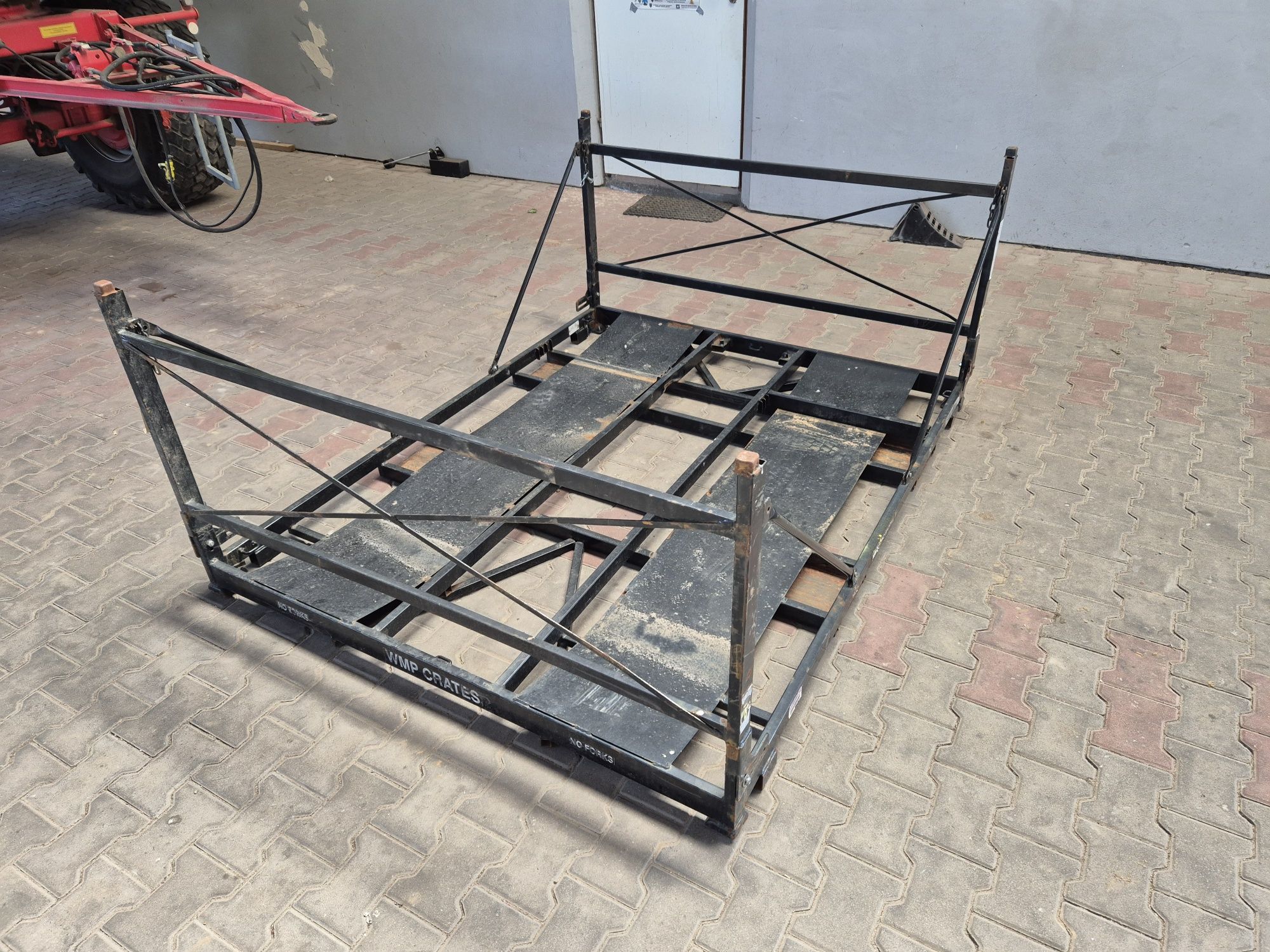Pojemnik koszowy paletowy skrzyniopaleta Gitterbox Kontener 200x160x90