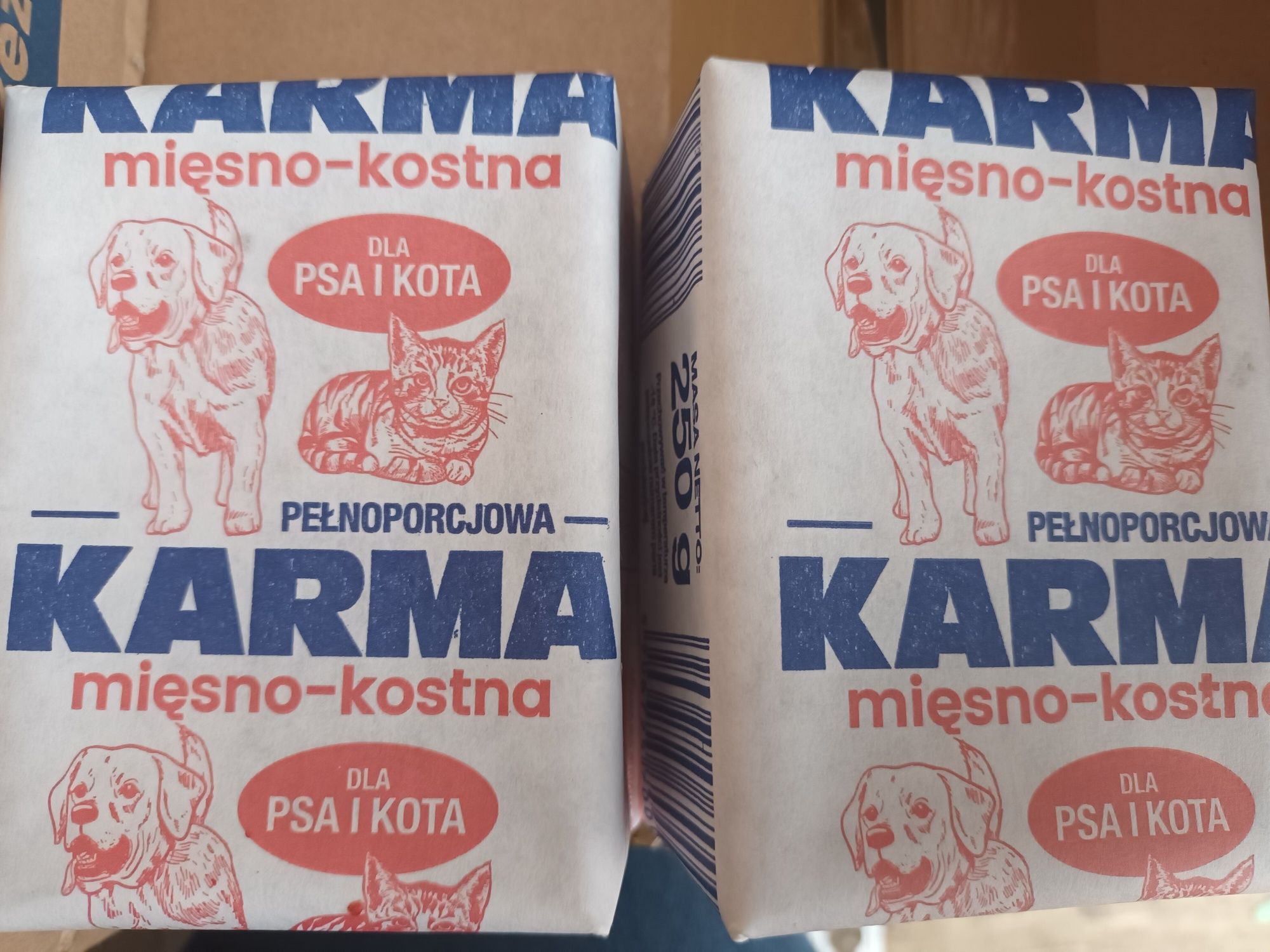 Karma drobiowa mięso indyk  barf pies kot