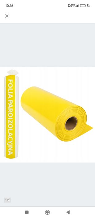 Folia paroizolacyjna 100m2