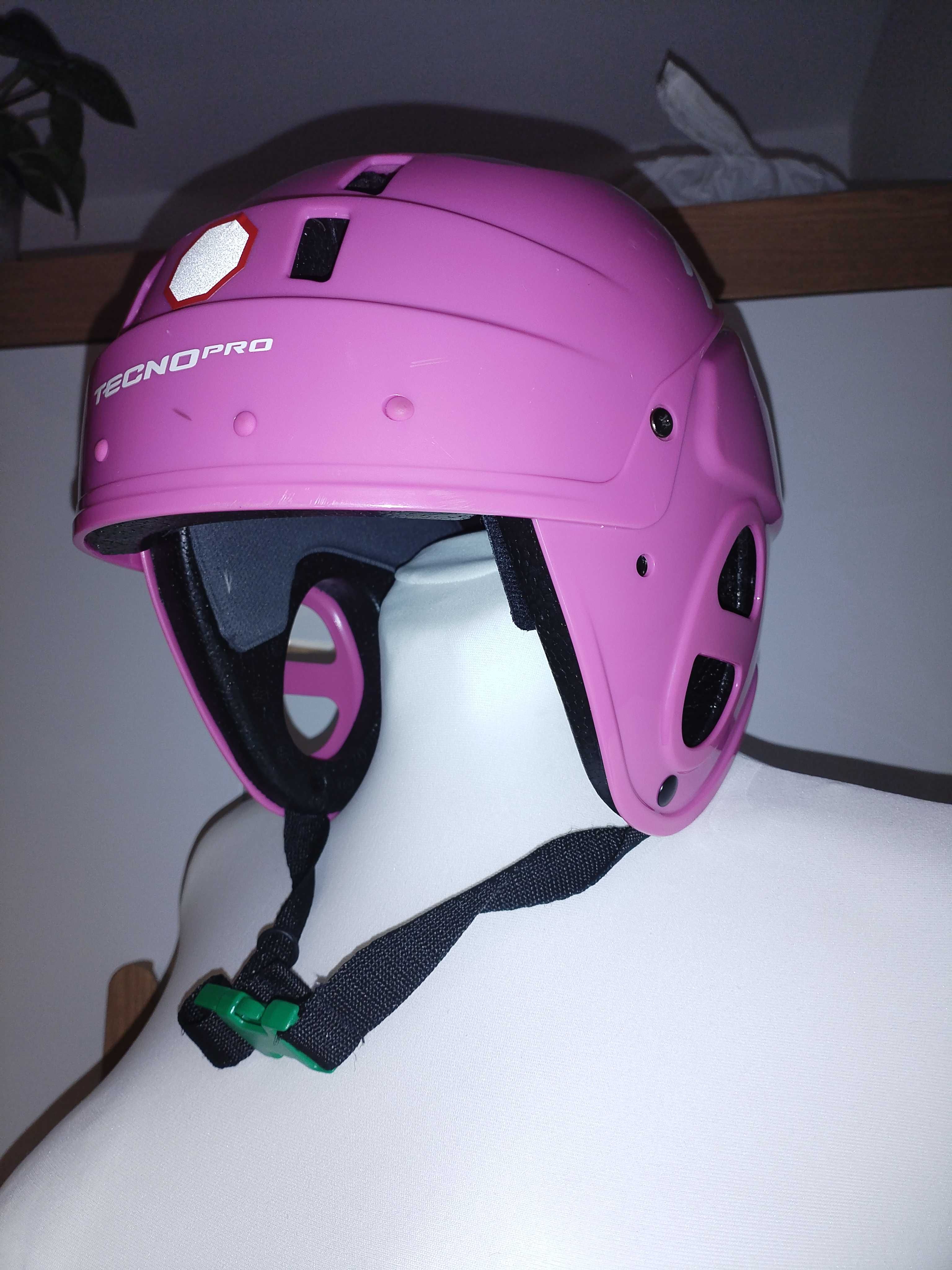 Kask TecnoPro Oryginalny Różowy 50/58