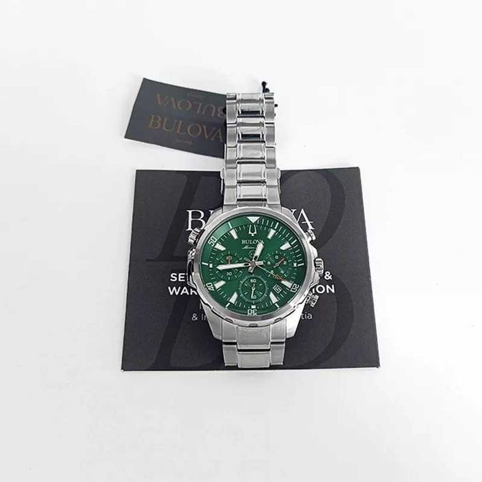 Bulova Marine Star 96B396 - хронограф, водостійкість 100м, 43 мм