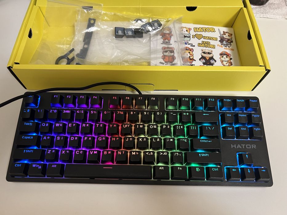 Клавіатура Hator rockfall 2 mecha tkl