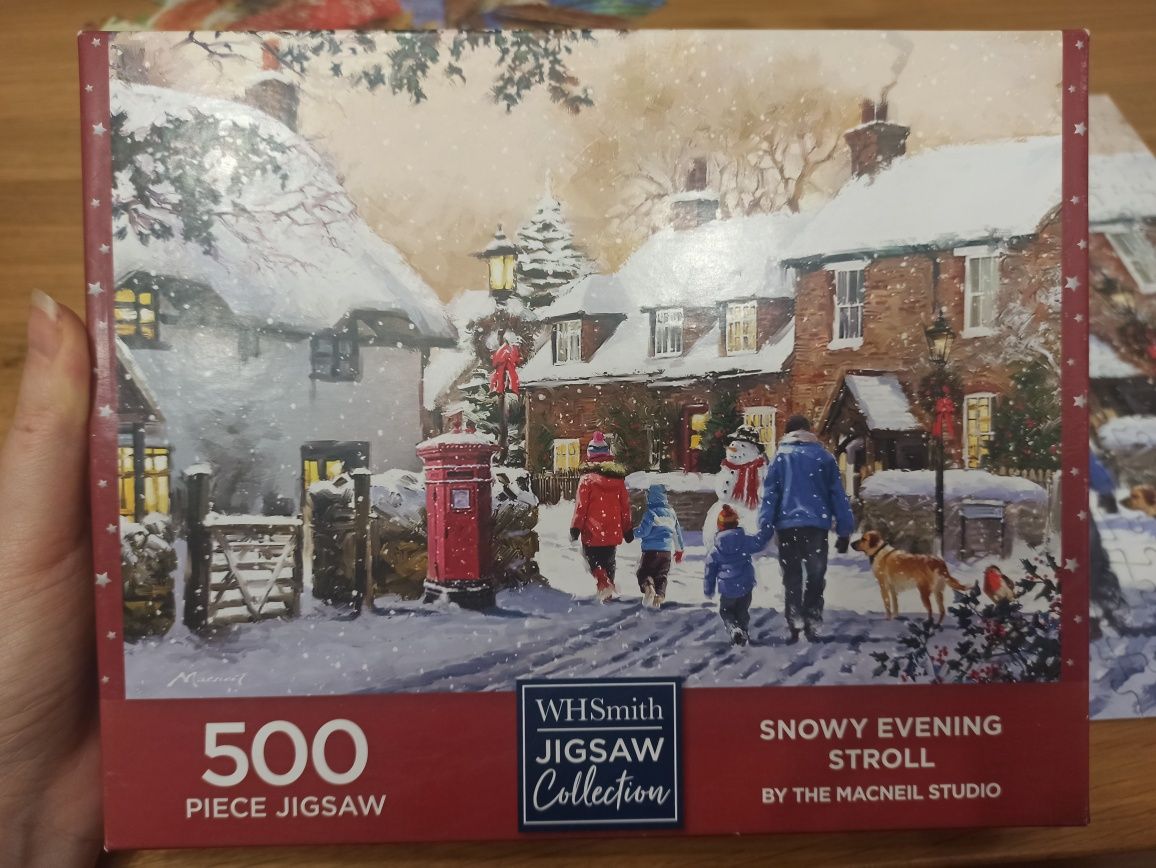 Puzzle WH Smith 500 Snowy Evening Stroll