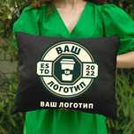 Подушки з вашим логтипом (ОПТ від 10 шт) Брендування