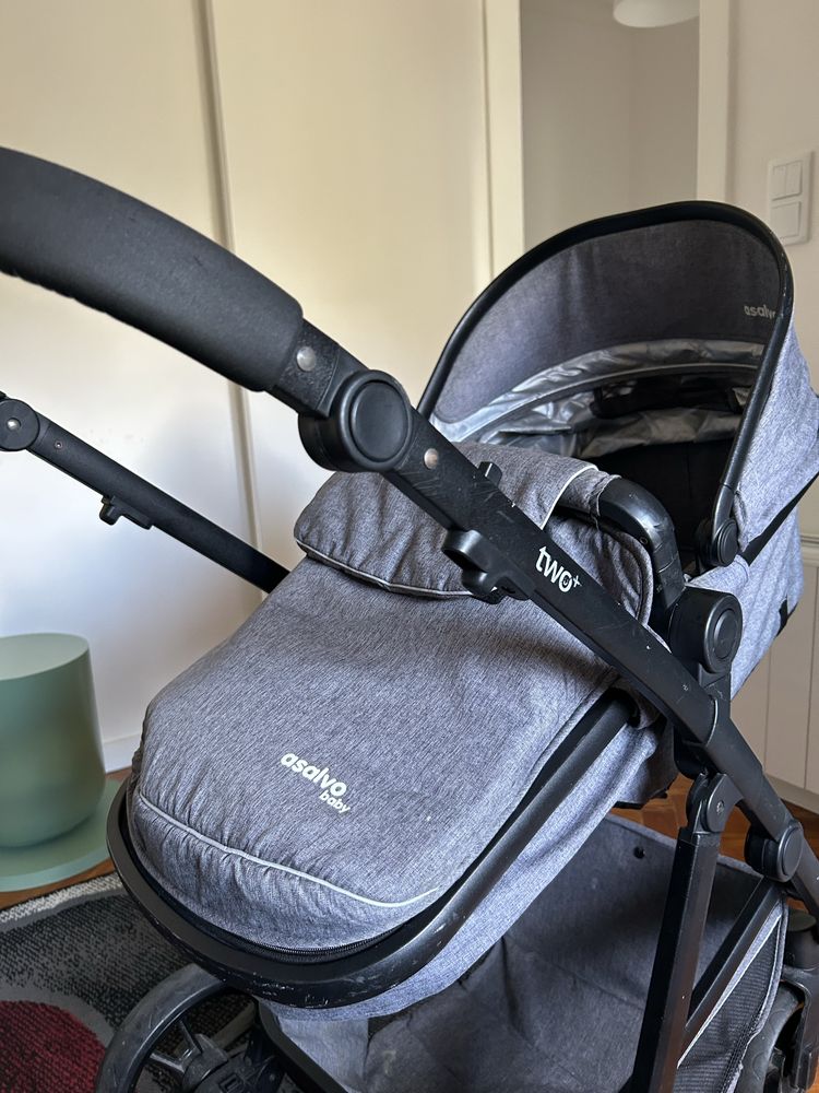 Carrinho de bebé - Marca “Asalvo baby”