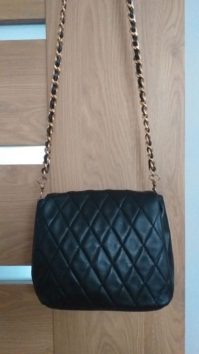 PREMIUM MARINO ORLANDI Mała oryginalna skóra natural torebka crossbody