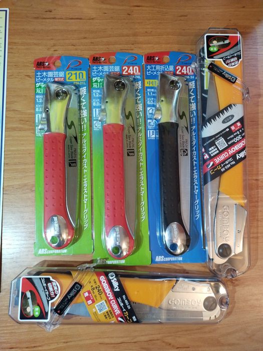 Пила садова  Silky Gomboy 300 мм ,240 мм ,ARS pm 24 L, Tenju