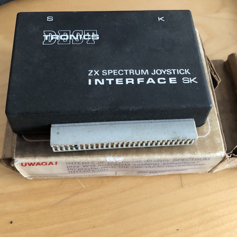 Dual Zx spectrum interface kempston box