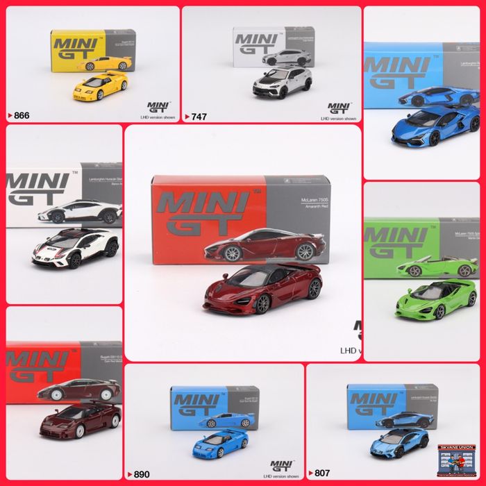 Моделі MiniGT та KAIDO HOUSE BMW, Lamborghini, Nissan, BMW 1:64