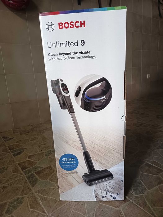 Aspirador vertical Bosch unlimited 9