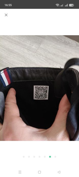 Черевики шкіряні Tommy Hilfiger. Розмір42