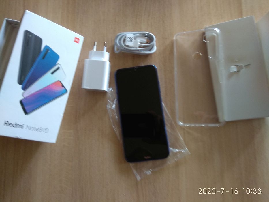 Xiaomi redmi note 8T 4/64GB niebieski