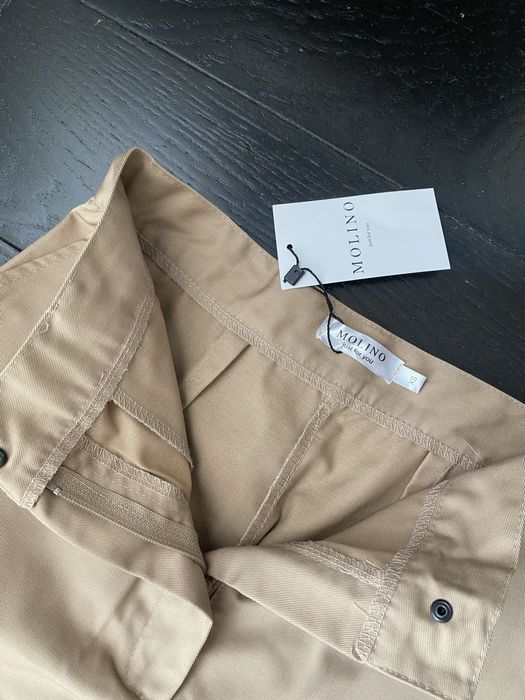 Штани карго світло-коричневого кольору