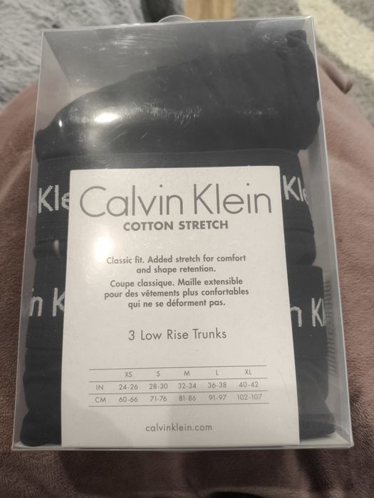 Bokserki męskie Calvin Klein 3pak rozmiar M