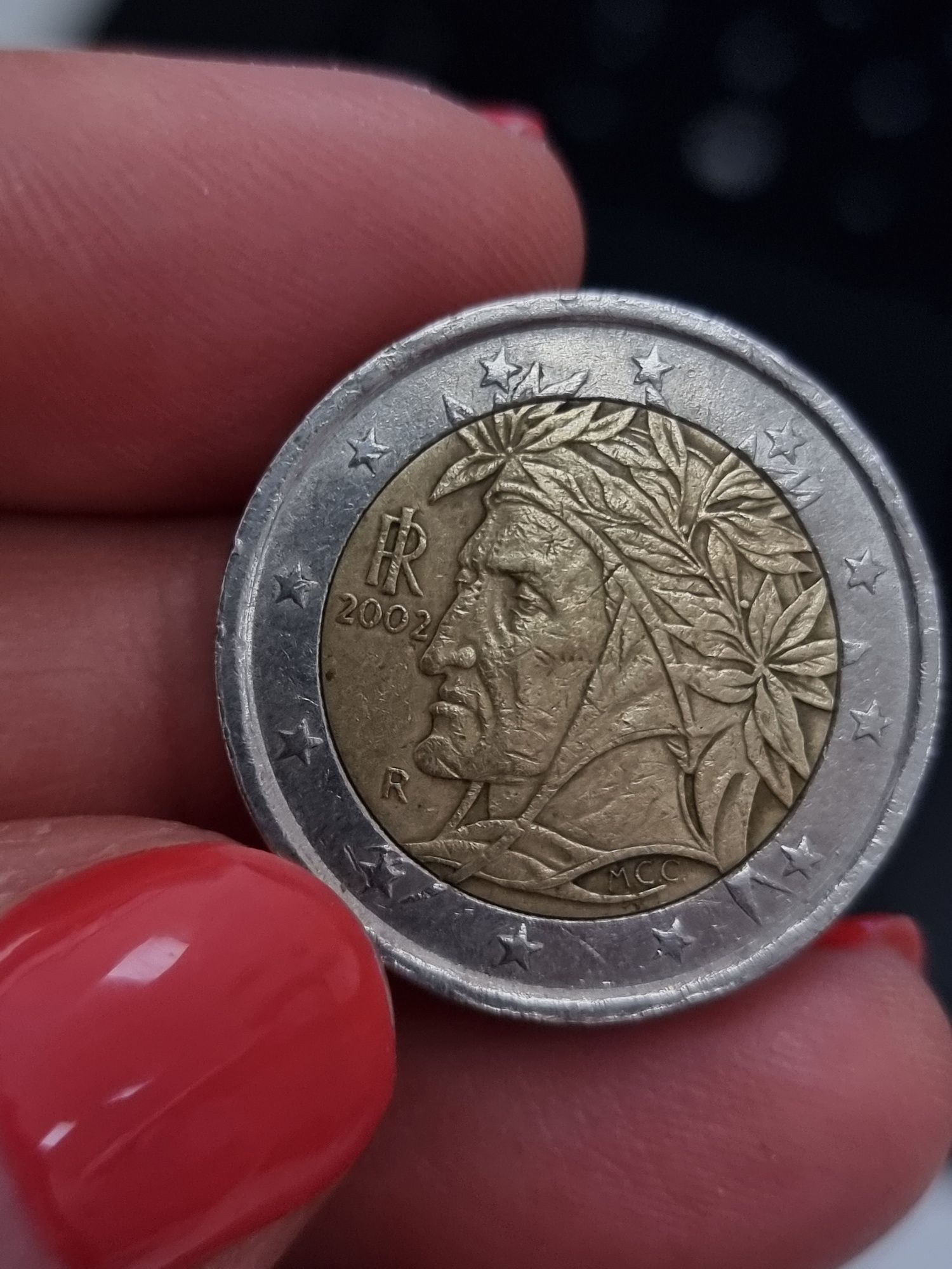 Moeda italiana rara de 2€