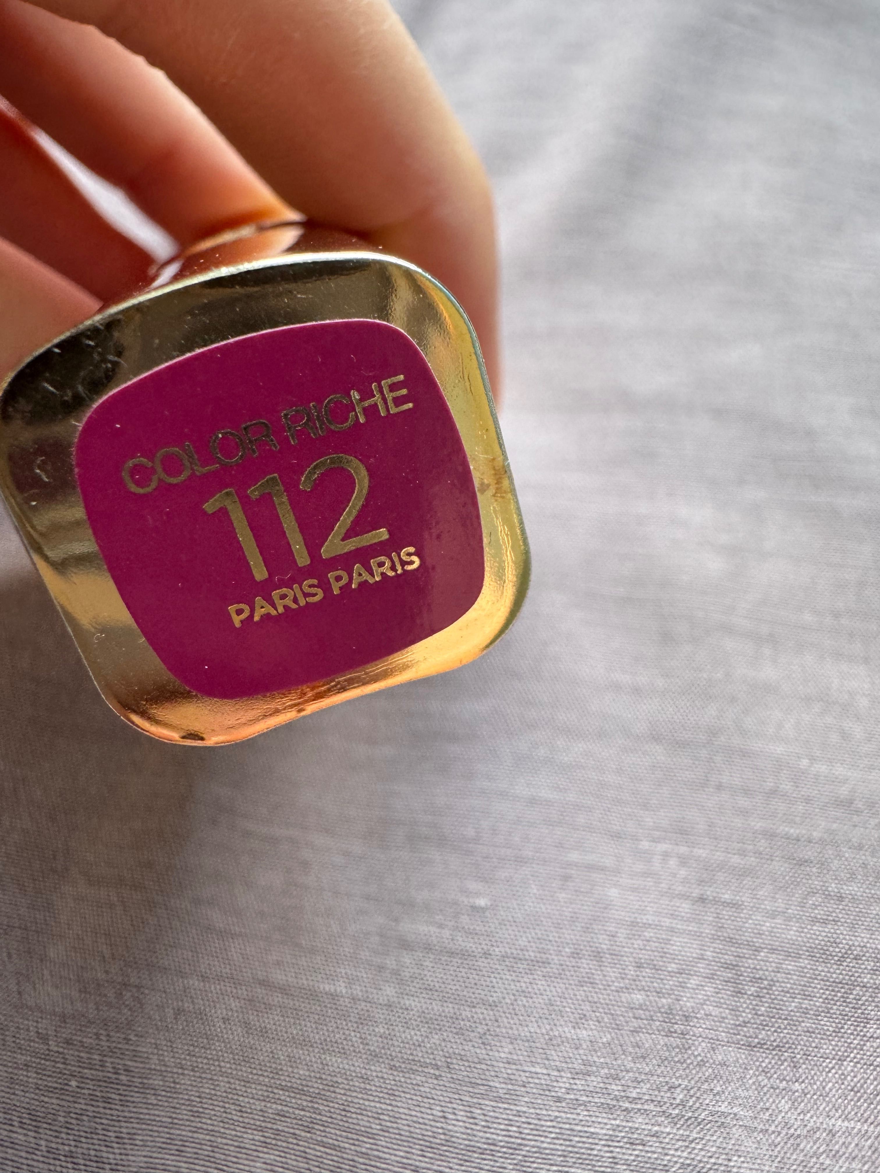L’Oreal Paris pomadka szminka do ust 112 color riche Paris Paris