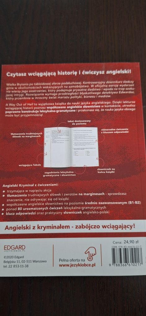 Książki po angielsku  2 szt Nauka angielskiego